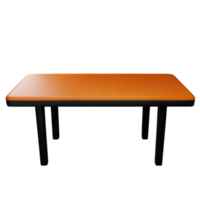 moderne table et chaise isoler png