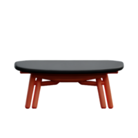 moderno mesa y silla aislar png