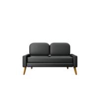 Modern sofa isolate on white background png