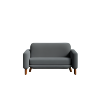 modern sofa isoleren Aan wit achtergrond png