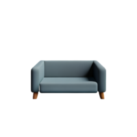 Modern sofa isolate on white background png