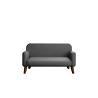 Modern sofa isolate on white background png