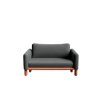 modern Sofa isolieren auf Weiß Hintergrund png