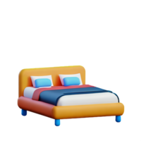 cama aislado en blanco antecedentes png