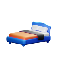 cama aislado en blanco antecedentes png