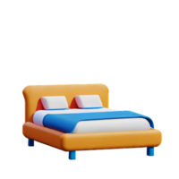 cama aislado en blanco antecedentes png