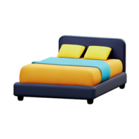 bed geïsoleerd Aan wit achtergrond png