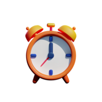 das Uhr isoliert auf Weiß png