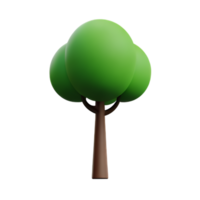Illustration of a green tree png