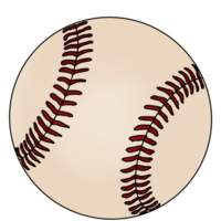 verklig läder baseboll png