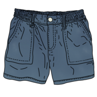 Short pant apparel png