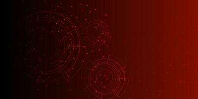 Abstract technology digital futuristic background concept. vector