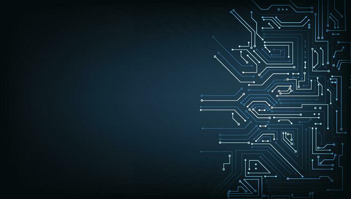 Abstract Circuit board background.