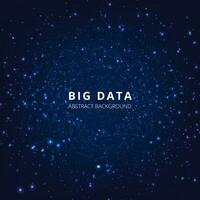 Big data background design. vector