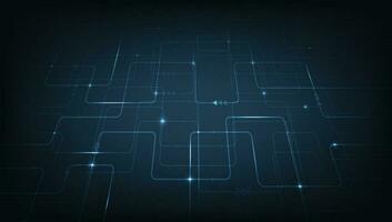 Abstract Circuit board background design. vector