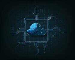 Cloud Technology illustration. vector