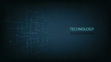 Circuit board technology background. vector