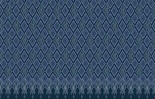 Blue Fabric pattern design. vector