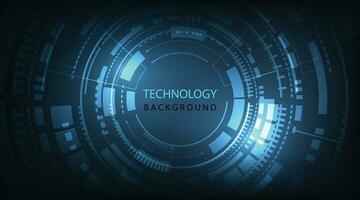 Graphic of futuristic digital technology background. vector