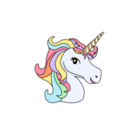 süß Fee Einhorn png