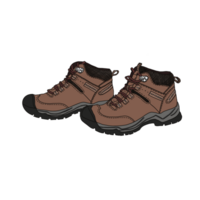 Tough hiking shoes png