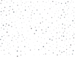 Magic Silver Square Confetti png