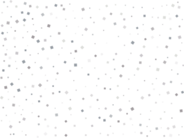 Magic Silver Square Confetti png