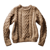 Cozy sweater isolated png