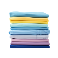 Stack of clothes isolated png