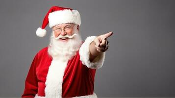 Santa Claus promotional banner photo