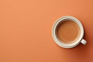 Minimalist coffee background photo