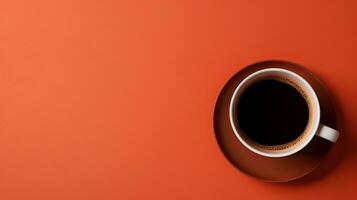 Minimalist coffee background photo