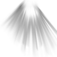 Licht Strahlen auf transparent Hintergrund png