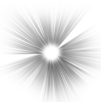 a white light burst on a transparent background png