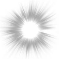 white glow light burst png