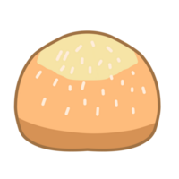 Pineapple cake Illustration png