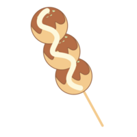 takoyaki cibo illustrazione png