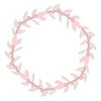 schön Blume Kranz png