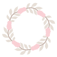 Beautiful Flower Wreath png