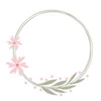 Beautiful Flower Wreath png