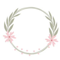 Beautiful Flower Wreath png