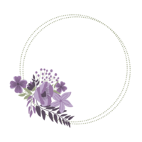 schön Blume Kranz png