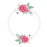 Beautiful Flower Wreath png