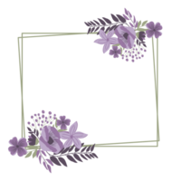 schön Blume Kranz png