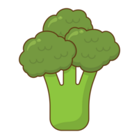 brócoli Fruta vegetal llenar estilo png