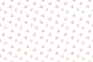 A tiny pink shade flower as seamless pattern background vector