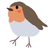 Brown Cute Bird png