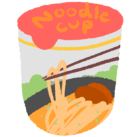 Instant Cup Noodle png