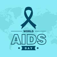 World AIDS Day Vector Illustration. Vector eps 10