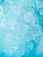 Ice cubes background, ice cube texture, ice wallpaper It makes me feel fresh and feel good. In the summer, ice and cold drinks will make us feel relaxed, Made for beverage or refreshment business. photo